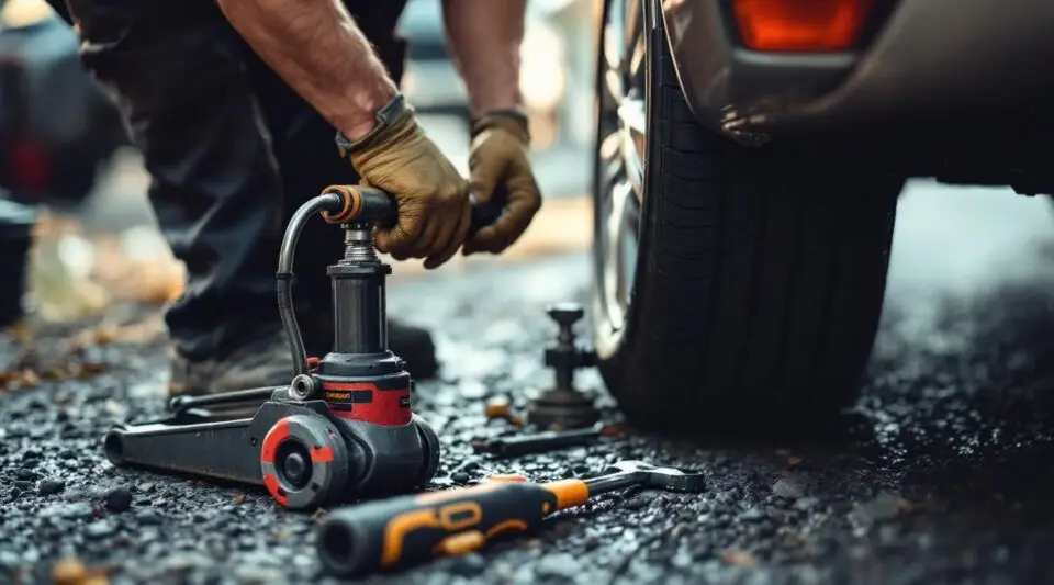 Flat Tire Change Service Santa Ana